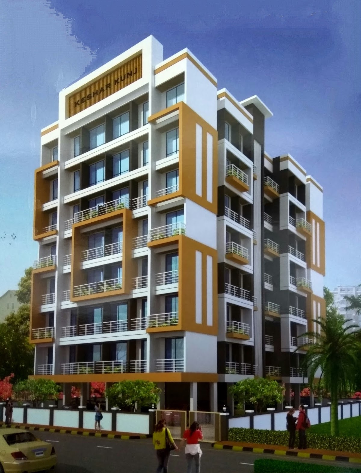 residential-navi-mumbai-karanjade-5a-residential-building-1bhk-keshar-kunjExterior